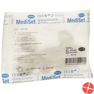 Mediset suture and suture pulling set No 5776