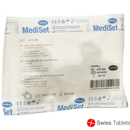 Mediset suture and suture pulling set No 5776 buy online