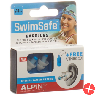 Alpine Swimsafe earplugs 1 pair