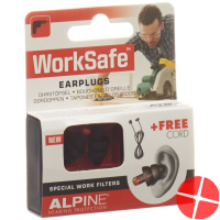 Alpine Worksafe earplugs 1 pair