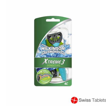 Wilkinson Xtreme Iii Einwegrasierer Sensiti 4 Stück buy online
