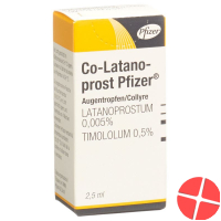 Co Latanoprost Pfizer Augentropfen 2.5ml
