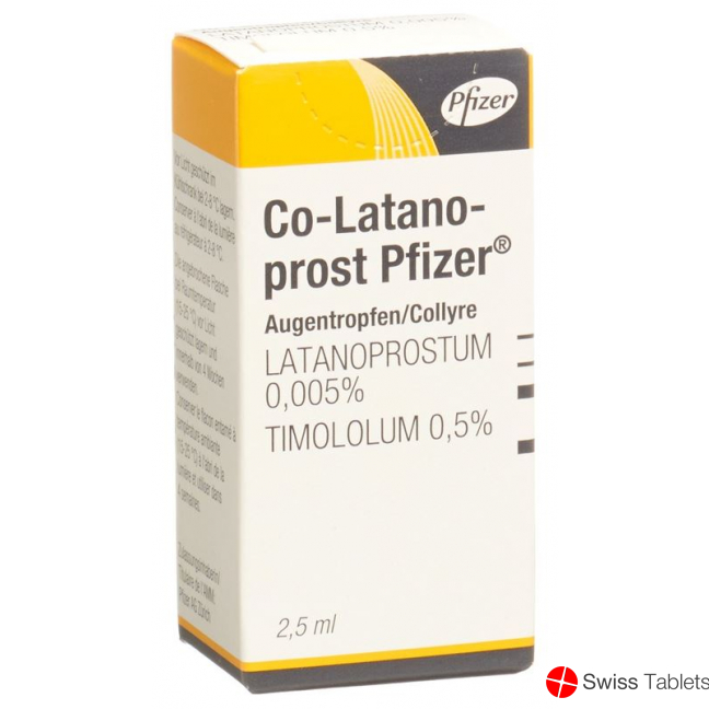 Co Latanoprost Pfizer Augentropfen 2.5ml buy online