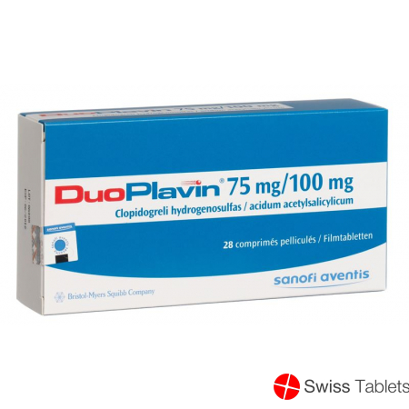 Duoplavin Tabletten 75/100 28 Stück buy online
