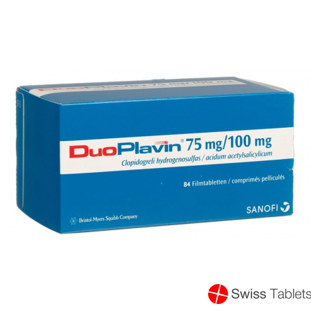 Duoplavin Tabletten 75/100 84 Stück buy online