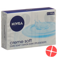 Nivea Cremeseife Creme Soft Duo 2x 100g