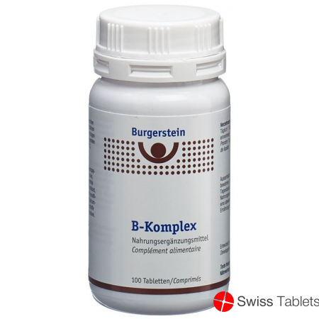 Burgerstein B-Komplex tablets 100 pieces buy online