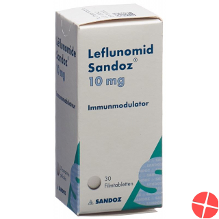 Leflunomid Sandoz Filmtabletten 10mg 30 Stück