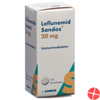 Leflunomid Sandoz Filmtabletten 20mg 100 Stück