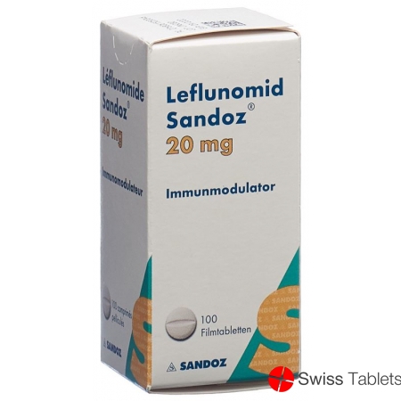 Leflunomid Sandoz Filmtabletten 20mg 100 Stück buy online