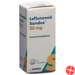 Leflunomid Sandoz Filmtabletten 20mg 30 Stück