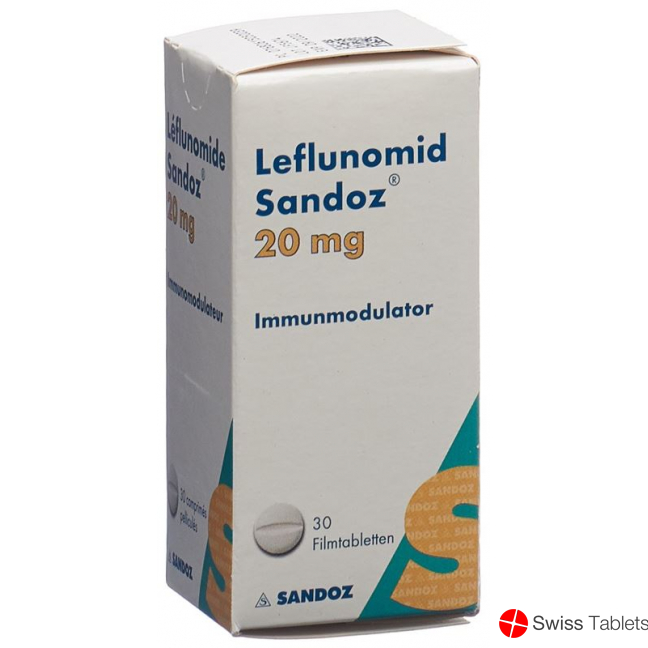 Leflunomid Sandoz Filmtabletten 20mg 30 Stück buy online