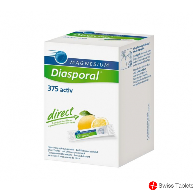 Magnesium Diasporal Activ Direct Zitrone 60 Stück buy online