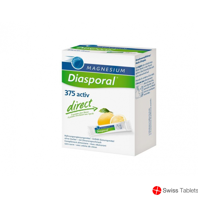 Magnesium Diasporal Activ Direkt Zitrone 20 Stück buy online
