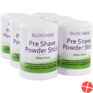 Blocmen Aloe Vera Pre Shave Powder Stick 60g