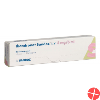 Ibandronat Sandoz Injektionslösung 3mg/3ml i.v. Fertigspritze