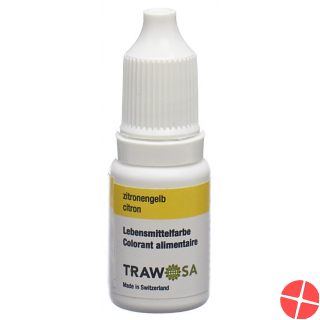 Trawosa Lebensmittelfarbstoff Zitronengelb 10ml