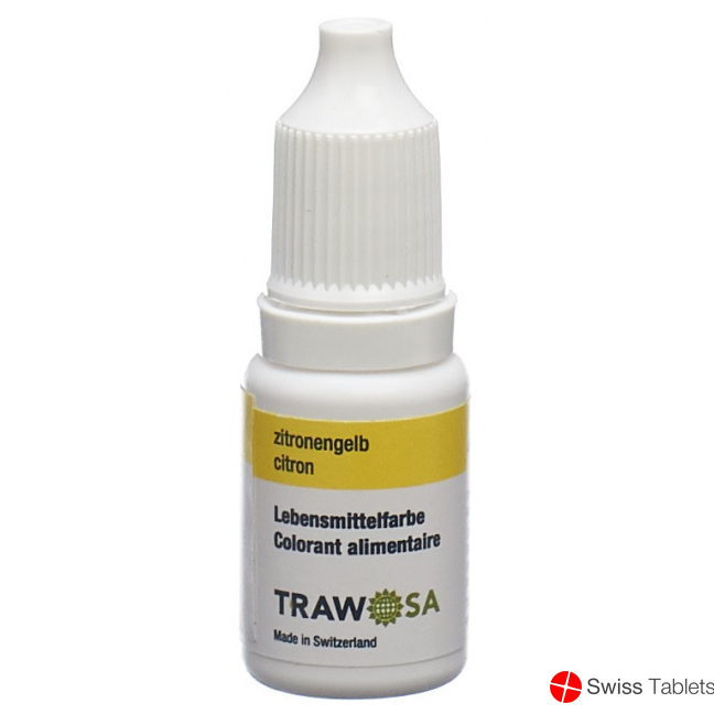 Trawosa Lebensmittelfarbstoff Zitronengelb 10ml buy online