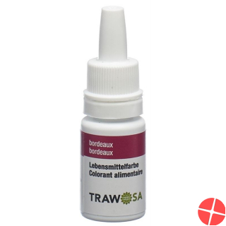 Trawosa Lebensmittelfarbstoff Bordeaux 10ml