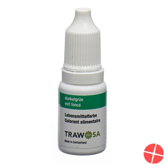 Trawosa Lebensmittelfarbstoff Dunkelgrün 10ml