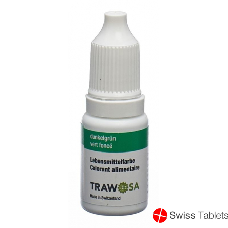 Trawosa Lebensmittelfarbstoff Dunkelgrün 10ml buy online