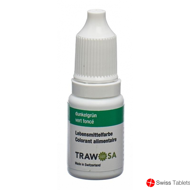 Trawosa Lebensmittelfarbstoff Dunkelgrün 10ml buy online