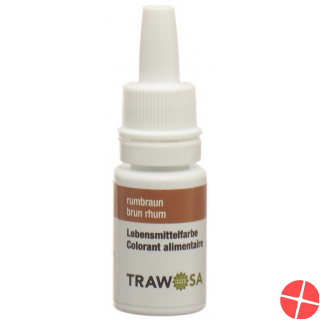 Trawosa Lebensmittelfarbstoff Rumbraun 10ml
