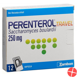 Perenterol Travel Kapseln 250mg Blister 12 Stück