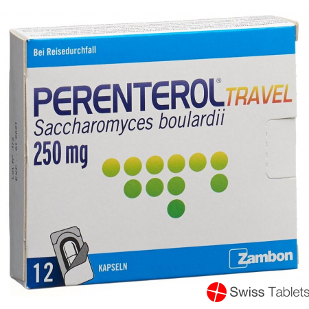 Perenterol Travel Kapseln 250mg Blister 12 Stück buy online