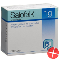 Salofalk Zäpfchen 1g 60 Stück
