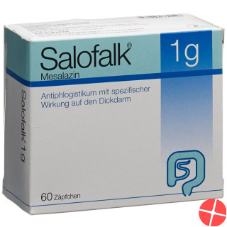 Salofalk Zäpfchen 1g 60 Stück