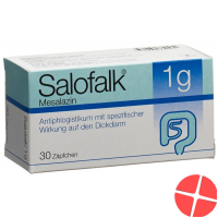 Salofalk Zäpfchen 1g 30 Stück