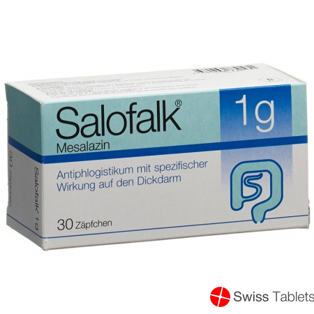Salofalk Zäpfchen 1g 30 Stück buy online