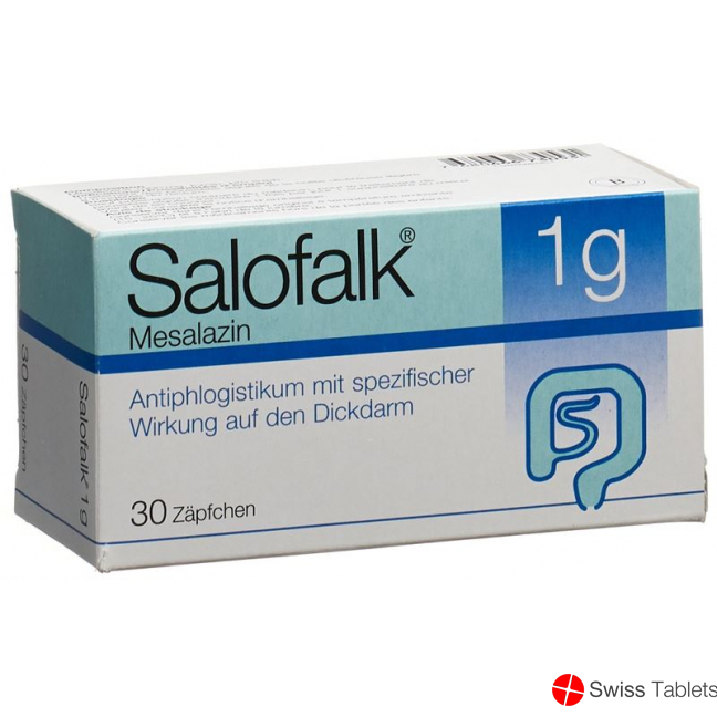 Salofalk Zäpfchen 1g 30 Stück buy online