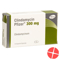 Clindamycin Pfizer Kapseln 300mg 16 Stück Clindamycin Pfizer Kapseln 300mg 16 Stück