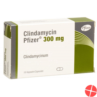 Clindamycin Pfizer Kapseln 300mg 16 Stück