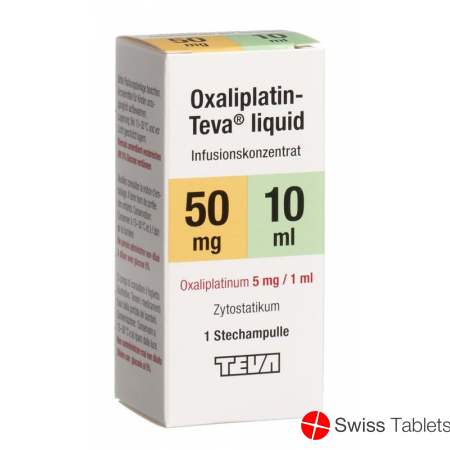Oxaliplatin Teva 50mg/10ml Durchstechflasche 10ml buy online