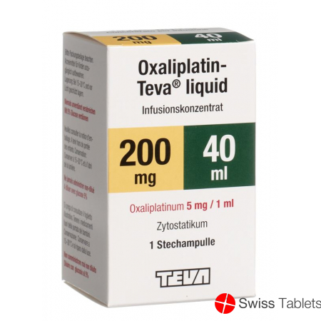 Oxaliplatin Teva 200mg/40ml Durchstechflasche 40ml buy online