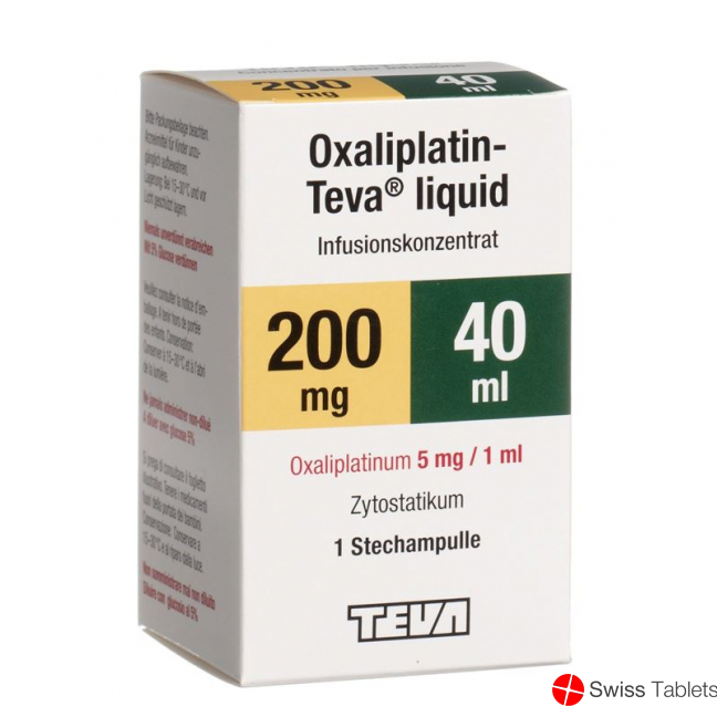 Oxaliplatin Teva 200mg/40ml Durchstechflasche 40ml buy online