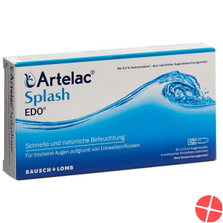 Artelac Splash Edo Augentropfen 30 Monodosis 0.5ml