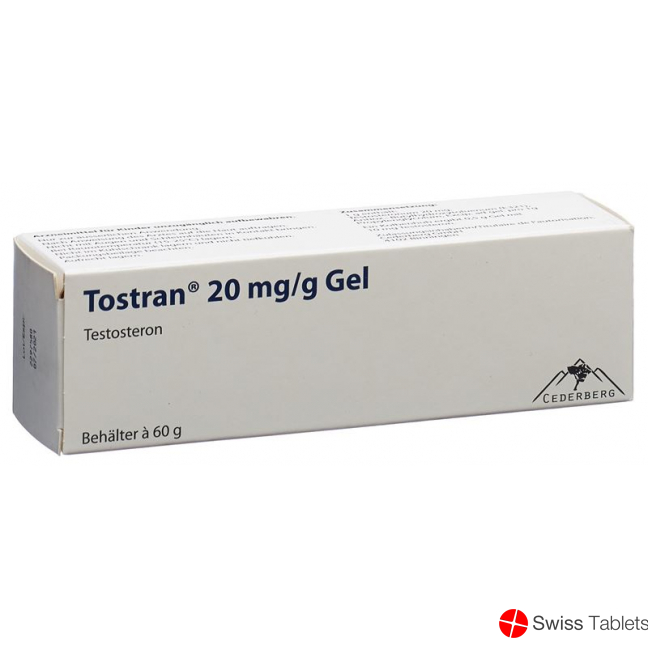 Tostran Gel 20mg/g 60g buy online