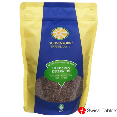 Sonnenkorn Flohsamen Dextriniert Bio Knospe 250g buy online