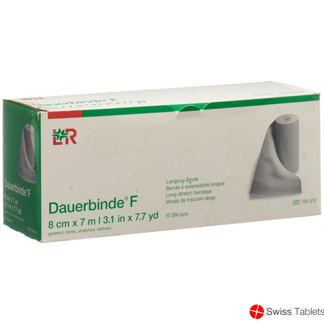 Lohmann Dauerbinde F 8cmx7m 10 Stück buy online Lohmann Dauerbinde F 8cmx7m 10 Stück buy online