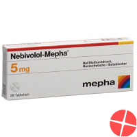 Nebivolol Mepha 5 Tabletten 5mg 28 Stück