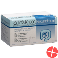 Salofalk Rektsch 1000 mg/dose 14 doses