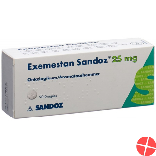 Exemestan Sandoz Filmtabletten 25mg 90 Stück