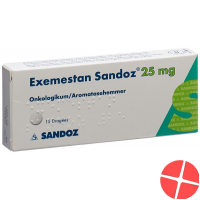 Exemestan Sandoz Filmtabletten 25mg 15 Stück
