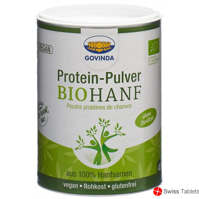 Govinda Hanf Proteinpulver Bio Dose 400g buy online