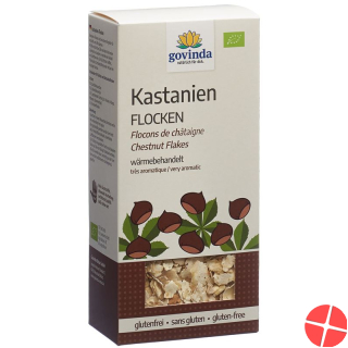 Govinda Kastanienflocken Bio Box 200g Govinda Kastanienflocken Bio Box 200g