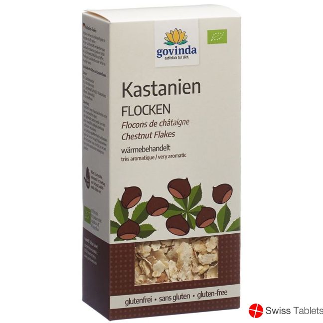 Govinda Kastanienflocken Bio Box 200g buy online